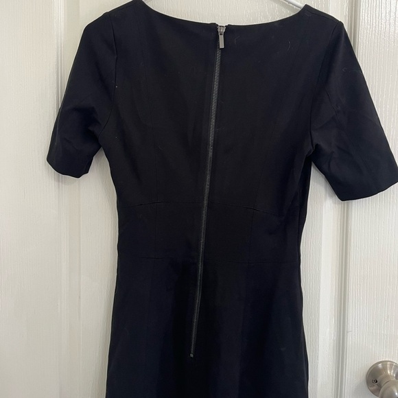 LK BENNET DR Gail black dress queen style US 2 UK 6 royalty - Picture 2 of 5